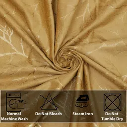 THE CONVERSION Beige Room Darkening Long Door Curtain image 5