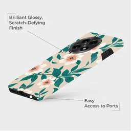 PEEPERLY Floral Printed OnePlus 11 5G Back Case Mobile Accessories image 2