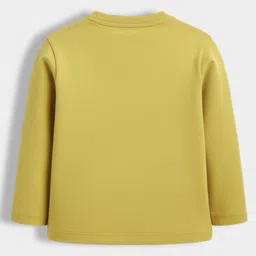 Orange Sugar 100% Cotton Knit Pack Of 4 Full Sleeves Solid Tees - Multi Colour image 4