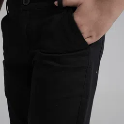 Under Fourteen Only Solid Trouser - Black image 4