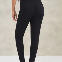 DOLCE CRUDO Women Skinny Fit High-Rise Stretchable Jeans image 4