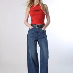 ONLY Women Wide Leg High-Rise Jeans image 3