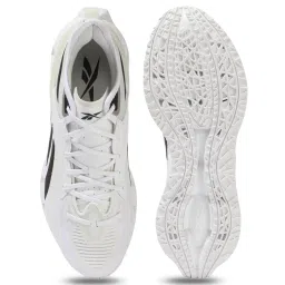 Reebok Men's Zig Kinetica 3 White Running Shoes image 3