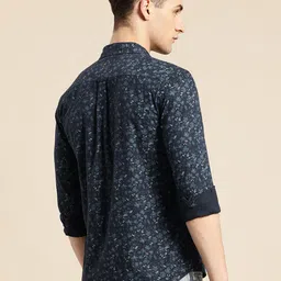 Being Human Floral Printed Pure Cotton Casual Shirt image 5