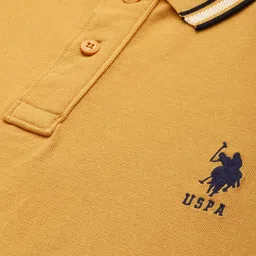 U.S. Polo Assn. Polo Collar Pure Cotton Slim Fit T-shirt image 3