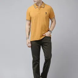 U.S. Polo Assn. Polo Collar Pure Cotton Slim Fit T-shirt image 2