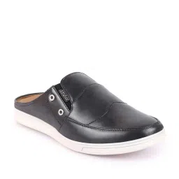 Fausto Men's Black Mule Shoes image 3