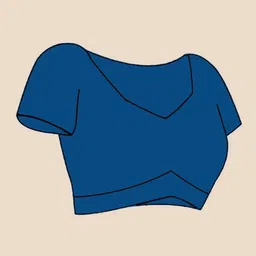 AWRIYA Pure Cotton Saree With Blouse Piece image 4