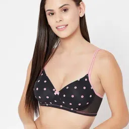 Clovia Black Non Wired Padded T-Shirt Bra-picture-28