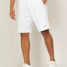 Fame Forever by Lifestyle White Cotton Regular Fit Shorts-picture-41