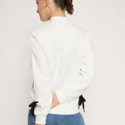 MADAME Off-White Printed Sweatshirt image 2