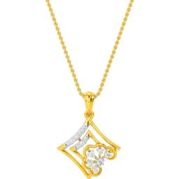 Kisna Diamond & Gold Jewellery 14k Luciana Pendant-picture-32
