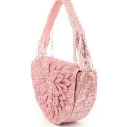 Odette Pink Embellished Clutch image 3