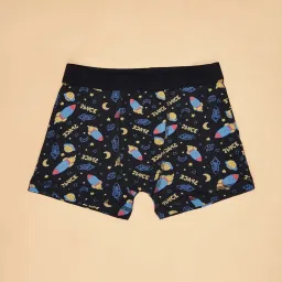 Pantaloons Junior Navy & Red Cotton Printed Trunk (Pack of 2) image 3