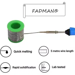 Fadman Basic Bundle Electric 15 In 1 Soldering Iron Kit Copper, Iron & Nickle Corded 25 W image 3