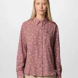 Columbia Purple Regular Fit Printed Shirt-picture-18