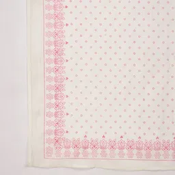 Sangria Women Ethnic Motifs Yoke Design Pleated Mirror Work Kurta & Trousers With Dupatta image 5