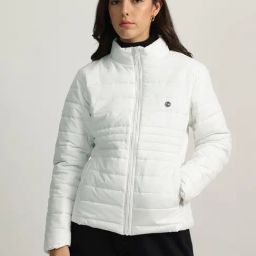 Iconic White Regular Fit Quilted Jacket-picture-26