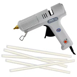 Fadman 150 W Hot Melt Mini Glue Gun with 5 Sticks Adjustable Temperature White 11 mm Stick Dia., 150W-(WHITEMAXFADMAN)-5ST-picture-41
