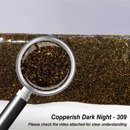 DELGON LATICARE Sparkle Glitter Epoxy Tile Grout Copper Dark Night 1 Kg, EG-100s-1-309 image 3