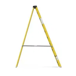 Youngman 9 Steps Yellow Foldable Ladder YMFRPS10 image 2