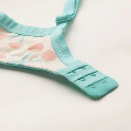 DressBerry White Printed Full Coverage Lightly Padded Everyday Bra with All Day Comfort image 4