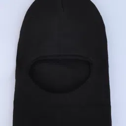 Pine Kids Solid Color Monkey Cap Black - Diameter 20 cm image 2