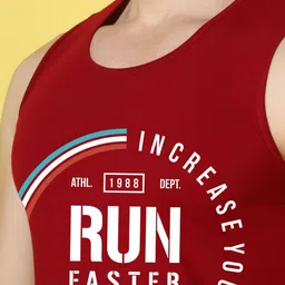 WOOSTRO Men Typography 2 Printed Applique Slim Fit T-shirt image 5