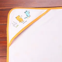 Doreme Interlock Towel & Wrappers Animal Print L 81 x B 81 cm - Orange image 4