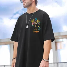 Kasendra Men Printed Cotton T-shirt image 1
