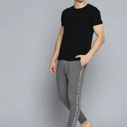 HRX By Hrithik Roshan Yoga Men Anthra Melange Melange Solid Sustainable Track Pants-picture-40