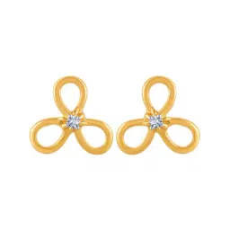 P.C. Chandra Jewellers 18 kt Gold & Diamond Earrings-picture-16