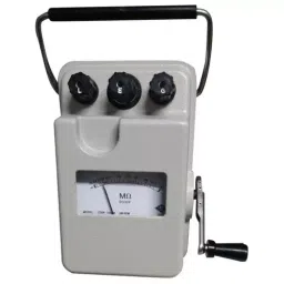 Rishabh 0-5 Ω / 0-50 Ω / 0-500 Ω ET Series Direct Indicating Type (Four Terminals) Analog Earth Tester TET-5-picture-24