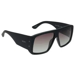 SCOTT Grey UV Protection Irregular Sunglasses for Men image 3