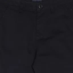 Allen Solly Kids Navy Slim Fit Trousers image 3