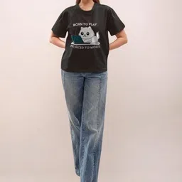 Zink London Women Printed T-shirt-image-56
