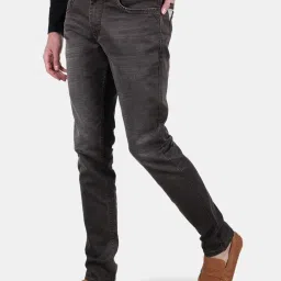 Duke Brown Slim Fit Stretchable Jeans image 3