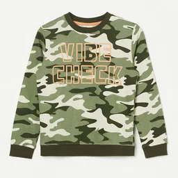 Fame Forever by Lifestyle Boys Camouflage Printed Pullover Sweatshirt-picture-10