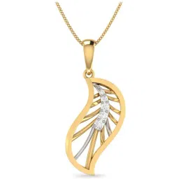 PC Jeweller Damhnait 18k Gold Pendant without Chain for Women-image-42