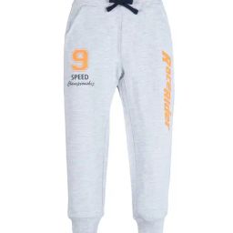 Plum Tree Kids Grey Printed Joggers-picture-20