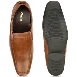 Bata Men's KENNY E 24 Tan Loafers image 3