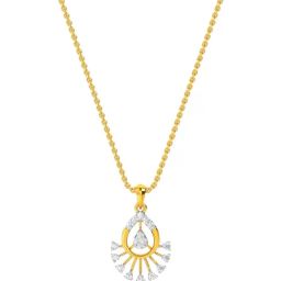 Kisna Diamond & Gold Jewellery 18k Lynn Pendant-picture-29