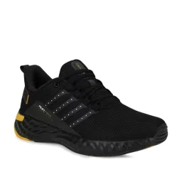 Campus Men's Oslo Pro Black Running Shoes image 3