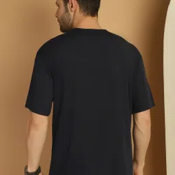 Vimal Jonney Black & Green Regular Fit Printed T-Shirt image 3