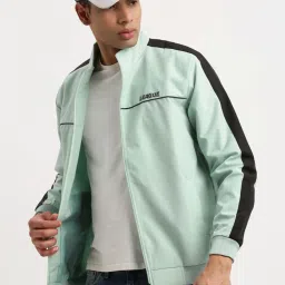 showoffff Showoff Sea Green Slim Fit Jacket image 3