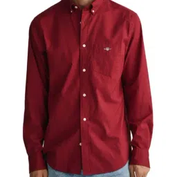 Gant Red Regular Fit Shirt-image-49