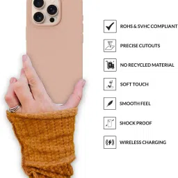 Sprig Back Cover for iPhone 16 Pro Max (Pink) image 3