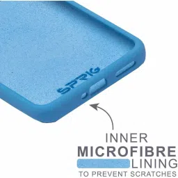 Sprig Liquid Silicone Back Cover for REALME GT NEO 2 (Blue) image 3