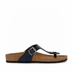 hoversoul Hoversole Men's Navy Cork T-Strap Sandals image 3