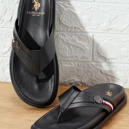 U.S. Polo Assn. Men Leather Comfort Sandals-picture-16
